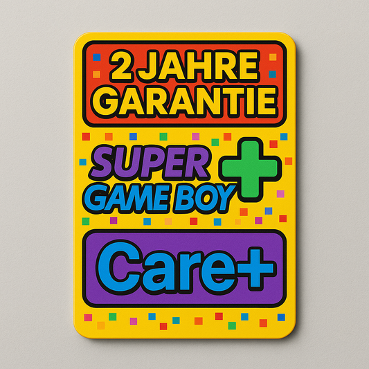 2 Jahre Garantie - SuperGameBoy Care+